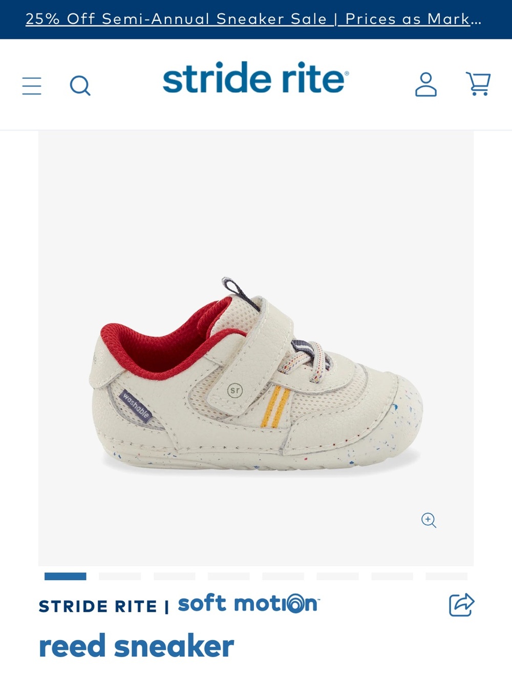 Stride Rite Little Kid 5.5 Reed - Picture 5 of 5